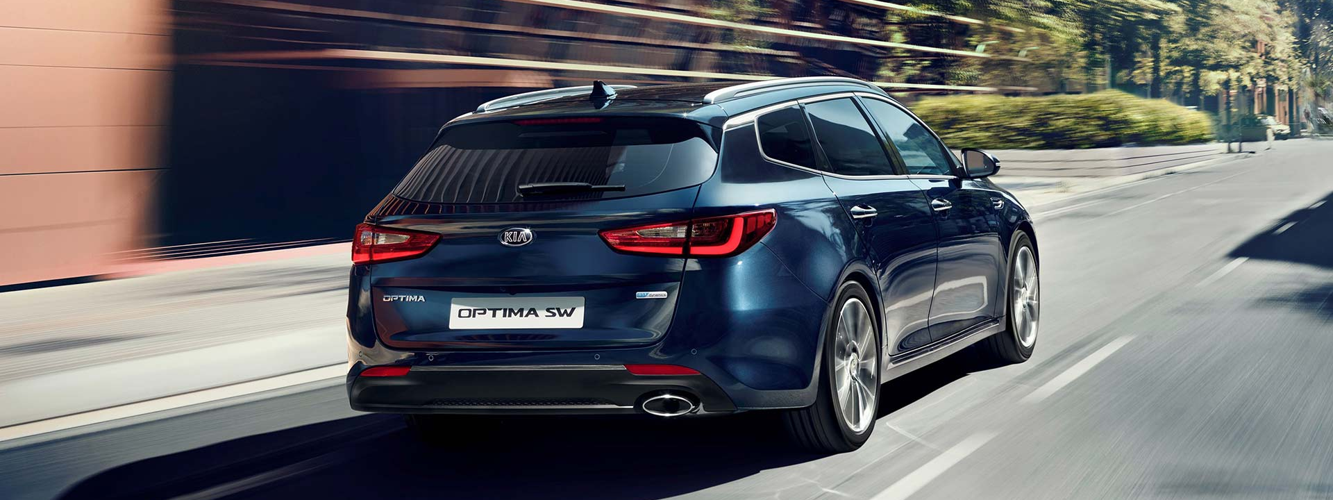 Ilustracja Kia Optima SW dostępnej w ofercie wynajmu